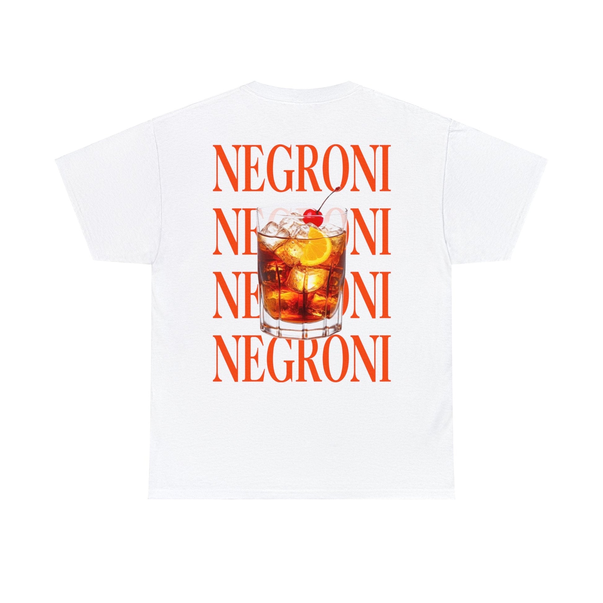 Negroni Graphic Tee Graphic Tees Australia White / S Graphic T-Shirt Australia -  Cool Graphic T-Shirts Online -  Negroni T-Shirt | Funny Graphic T-Shirt Australia