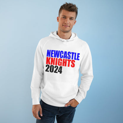 Newcastle Knights 2024 Hoodie Graphic Tees Australia White / XS Graphic T-Shirt Australia -  Cool Graphic T-Shirts Online -  Newcastle Knights 2024 Hoodie | NRL hoodies Australia