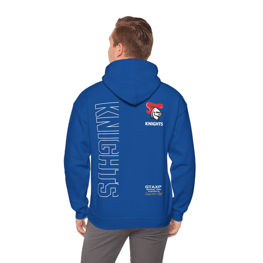 Newcastle Knights Duo Hoodie Printify Royal / S Graphic T-Shirt Australia -  Cool Graphic T-Shirts Online - 