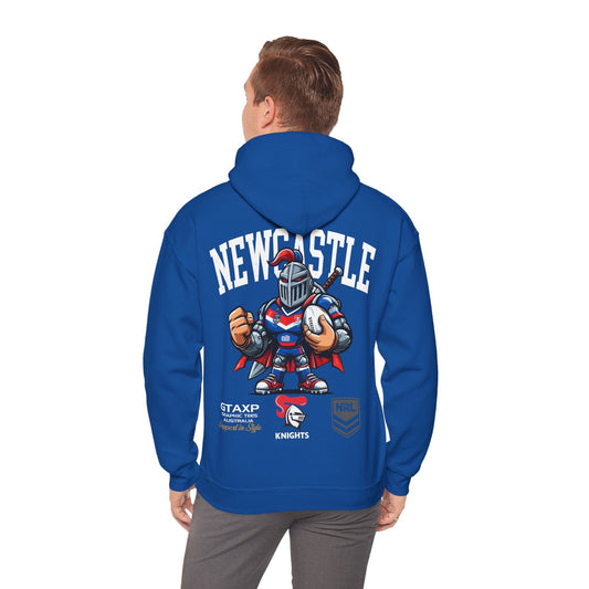 Newcastle Knights Knytro Hoodie Printify Royal / S Graphic T-Shirt Australia -  Cool Graphic T-Shirts Online - 