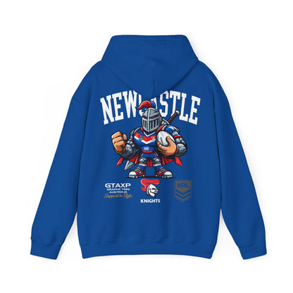 Newcastle Knights Knytro Hoodie Printify Graphic T-Shirt Australia -  Cool Graphic T-Shirts Online - 