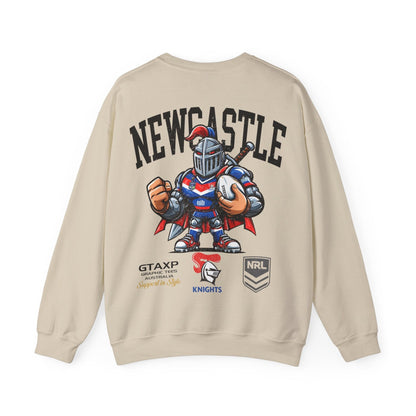 Newcastle Knights Knytro Jumper Printify Graphic T-Shirt Australia -  Cool Graphic T-Shirts Online - 