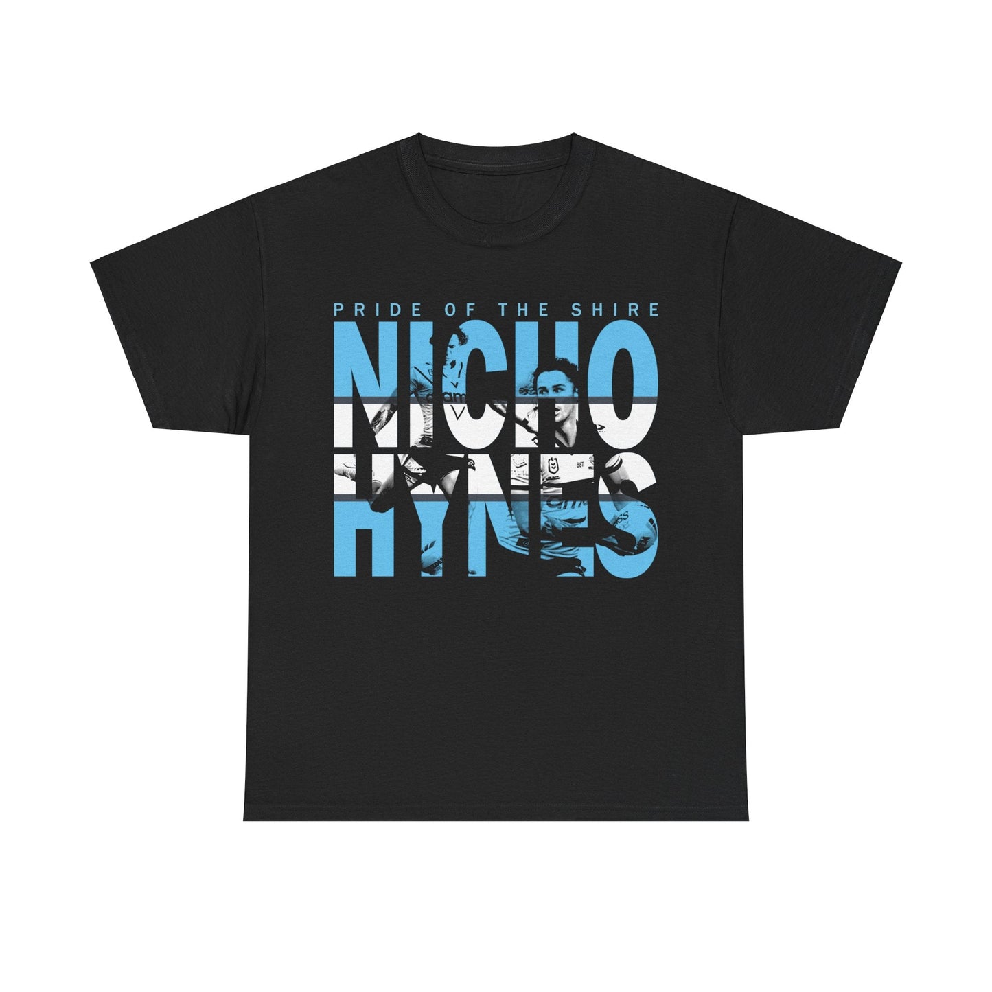 Nicho Hynes Pride Of The Shire Graphic Tee Graphic Tees Australia Black / S Graphic T-Shirt Australia -  Cool Graphic T-Shirts Online -  Nicho Hynes Pride Of The Shire T-Shirt | Nicho Hynes Merchandise