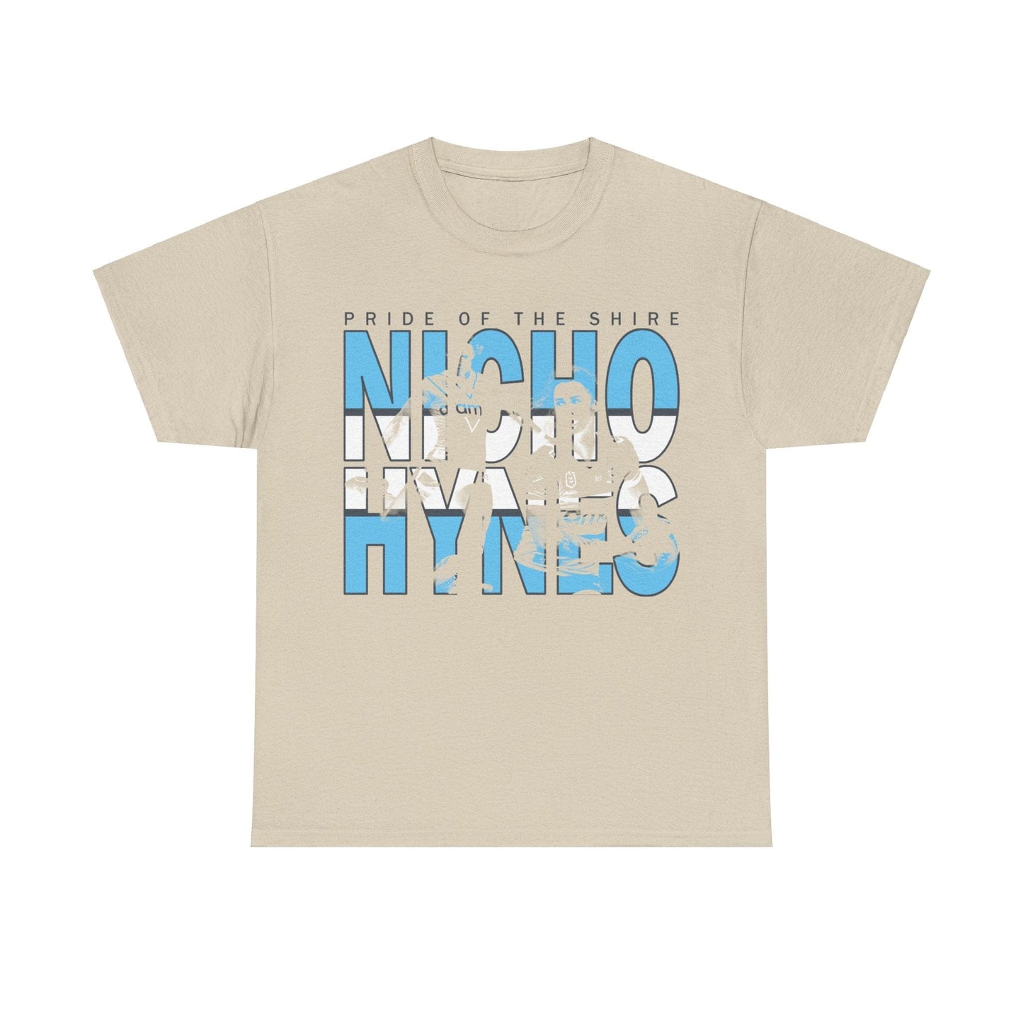 Nicho Hynes Pride Of The Shire Graphic Tee Graphic Tees Australia Sand / S Graphic T-Shirt Australia -  Cool Graphic T-Shirts Online -  Nicho Hynes Pride Of The Shire T-Shirt | Nicho Hynes Merchandise