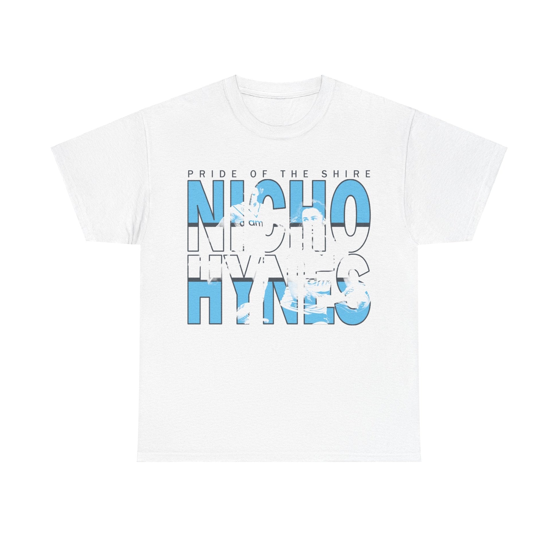 Nicho Hynes Pride Of The Shire Graphic Tee Graphic Tees Australia White / S Graphic T-Shirt Australia -  Cool Graphic T-Shirts Online -  Nicho Hynes Pride Of The Shire T-Shirt | Nicho Hynes Merchandise