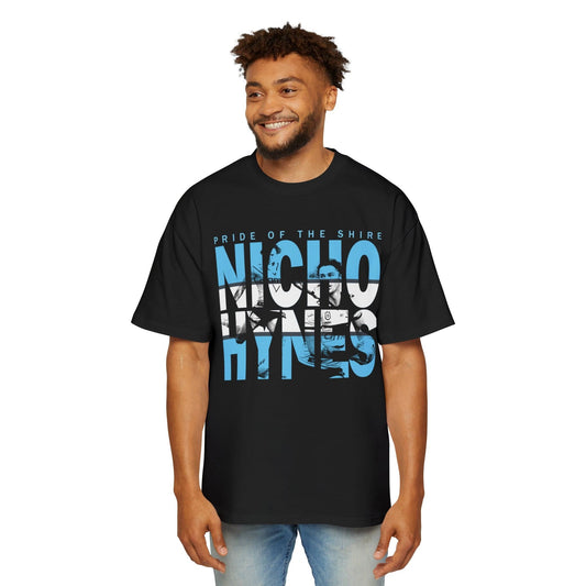 Nicho Hynes Pride Of The Shire Oversized Tee Graphic Tees Australia Black / S Graphic T-Shirt Australia -  Cool Graphic T-Shirts Online - 