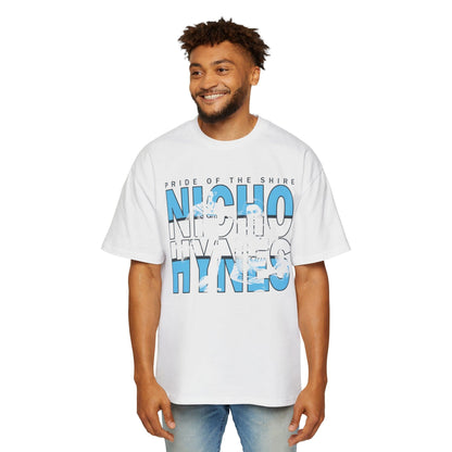 Nicho Hynes Pride Of The Shire Oversized Tee Graphic Tees Australia White / S Graphic T-Shirt Australia -  Cool Graphic T-Shirts Online - 