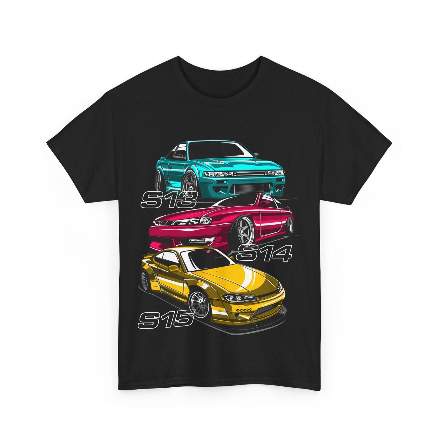 Nissan Silvia Graphic Tee Graphic Tees Australia Graphic T-Shirt Australia -  Cool Graphic T-Shirts Online -  Nissan Silvia T-Shirt | Performance Motorsport Racewear Australia