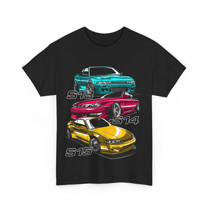 Nissan Silvia Graphic Tee Graphic Tees Australia Graphic T-Shirt Australia -  Cool Graphic T-Shirts Online -  Nissan Silvia T-Shirt | Performance Motorsport Racewear Australia