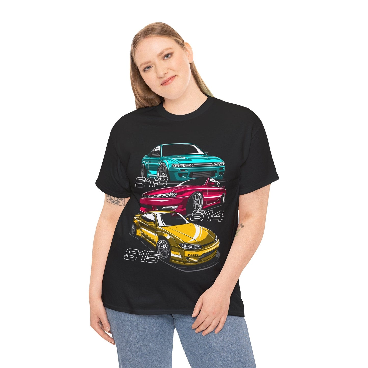 Nissan Silvia Graphic Tee Graphic Tees Australia Graphic T-Shirt Australia -  Cool Graphic T-Shirts Online -  Nissan Silvia T-Shirt | Performance Motorsport Racewear Australia