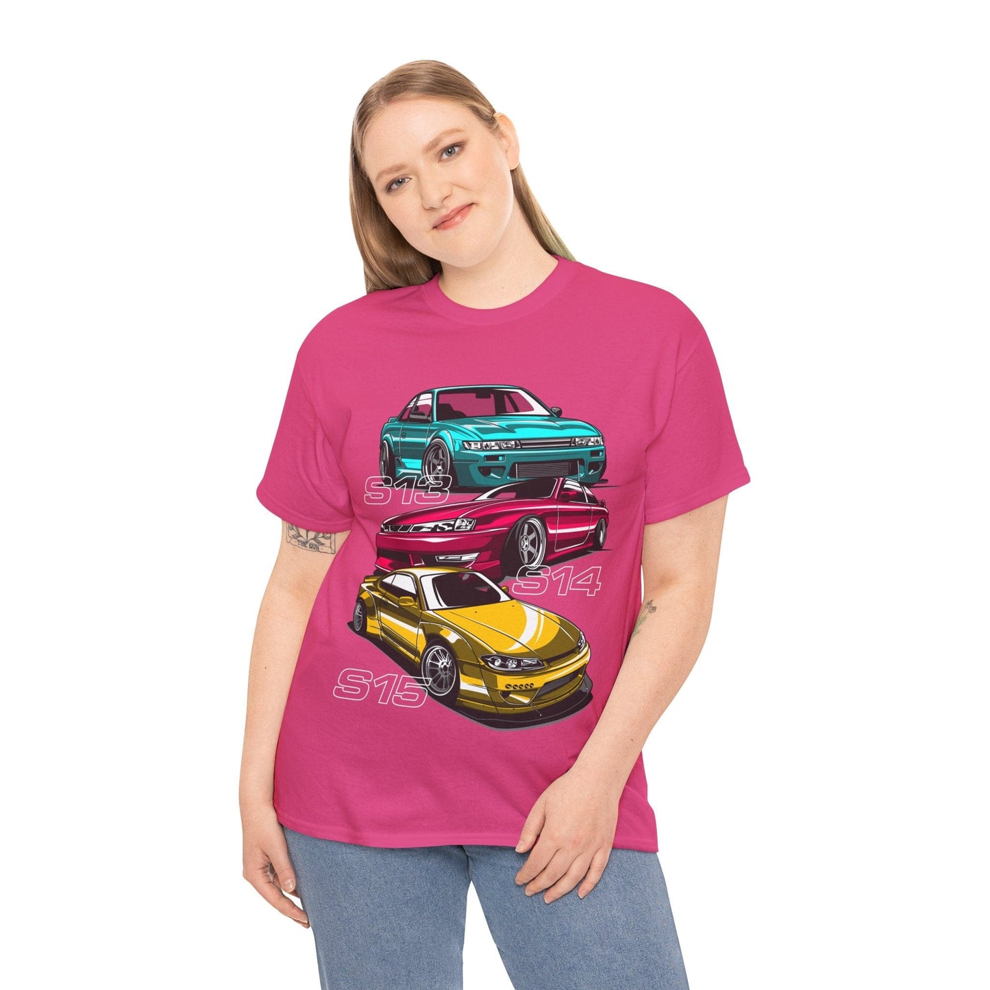 Nissan Silvia Graphic Tee Graphic Tees Australia Graphic T-Shirt Australia -  Cool Graphic T-Shirts Online -  Nissan Silvia T-Shirt | Performance Motorsport Racewear Australia