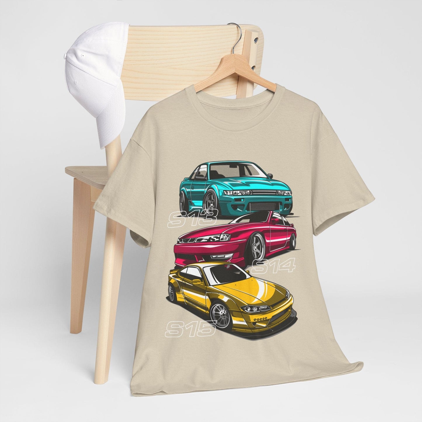 Nissan Silvia Graphic Tee Graphic Tees Australia Graphic T-Shirt Australia -  Cool Graphic T-Shirts Online -  Nissan Silvia T-Shirt | Performance Motorsport Racewear Australia