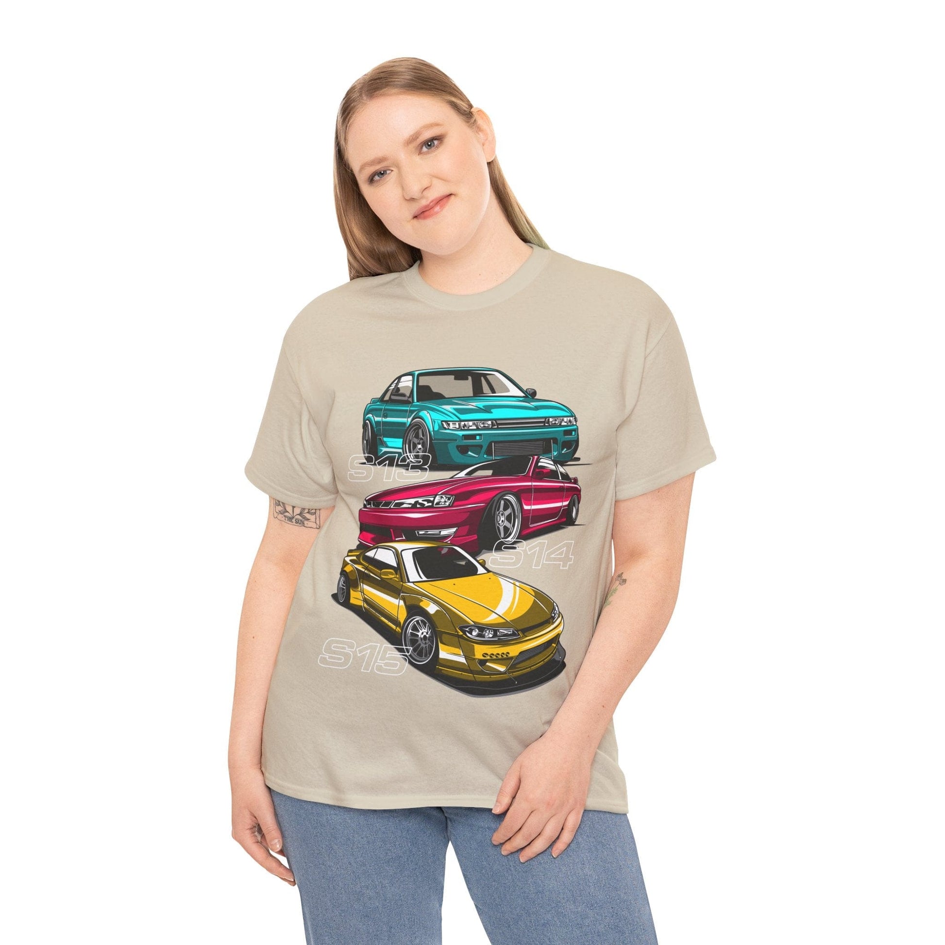 Nissan Silvia Graphic Tee Graphic Tees Australia Graphic T-Shirt Australia -  Cool Graphic T-Shirts Online -  Nissan Silvia T-Shirt | Performance Motorsport Racewear Australia