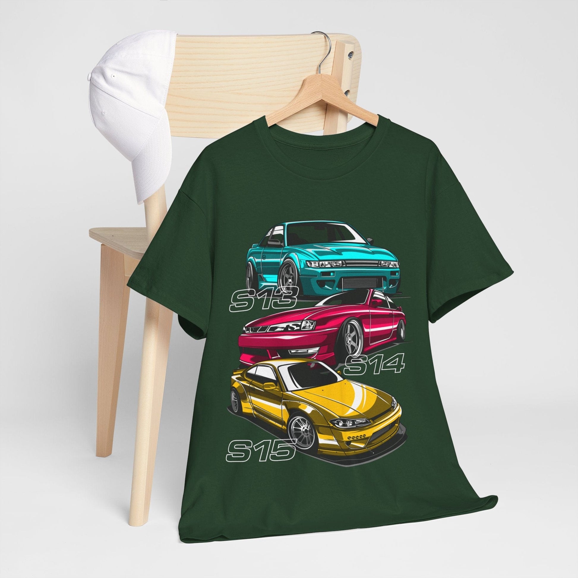 Nissan Silvia Graphic Tee Graphic Tees Australia Graphic T-Shirt Australia -  Cool Graphic T-Shirts Online -  Nissan Silvia T-Shirt | Performance Motorsport Racewear Australia