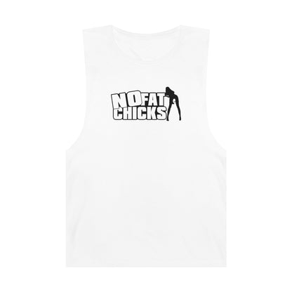 No Fat Chicks Tank Top Graphic Tees Australia Graphic T-Shirt Australia -  Cool Graphic T-Shirts Online -  No Fat Chicks Tank Top | Offensive Tank Tops