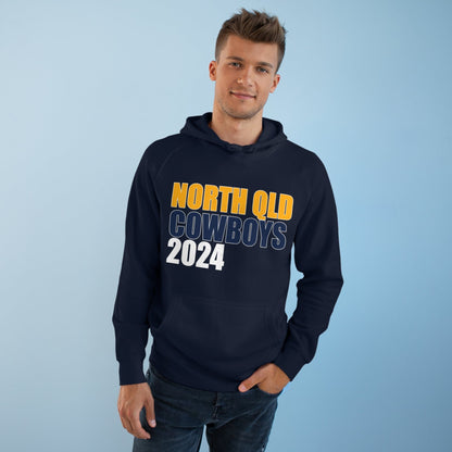 North QLD Cowboys 2024 Hoodie Graphic Tees Australia Navy / XS Graphic T-Shirt Australia -  Cool Graphic T-Shirts Online -  North QLD Cowboys 2024 Hoodie | NRL Hoodies Australia