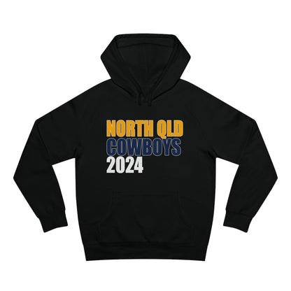 North QLD Cowboys 2024 Hoodie Graphic Tees Australia Graphic T-Shirt Australia -  Cool Graphic T-Shirts Online -  North QLD Cowboys 2024 Hoodie | NRL Hoodies Australia