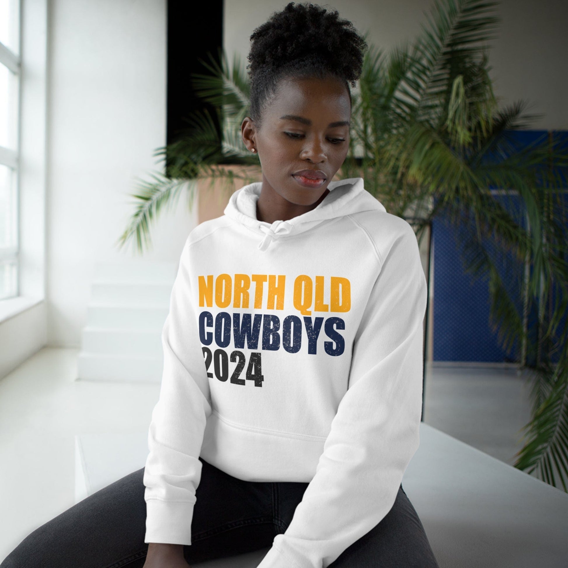 North QLD Cowboys 2024 Hoodie Graphic Tees Australia Graphic T-Shirt Australia -  Cool Graphic T-Shirts Online -  North QLD Cowboys 2024 Hoodie | NRL Hoodies Australia