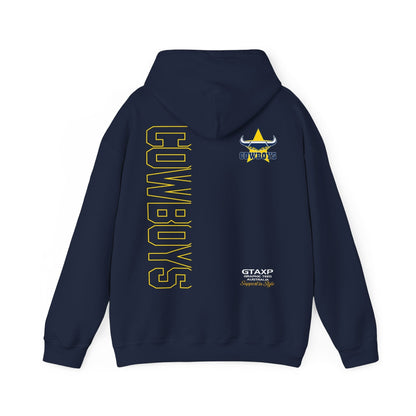 North Queensland Cowboys Duo Hoodie Printify Graphic T-Shirt Australia -  Cool Graphic T-Shirts Online - 