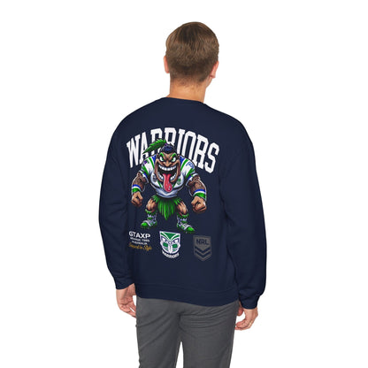 NZ Warriors Tiki Jumper Printify S / Navy Graphic T-Shirt Australia -  Cool Graphic T-Shirts Online - 