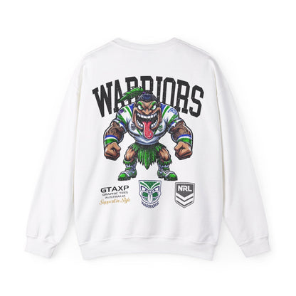 NZ Warriors Tiki Jumper Graphic Tees Australia Graphic T-Shirt Australia -  Cool Graphic T-Shirts Online -  NZ Warriors Tiki Jumper | Warriors NRL Crew Sweater