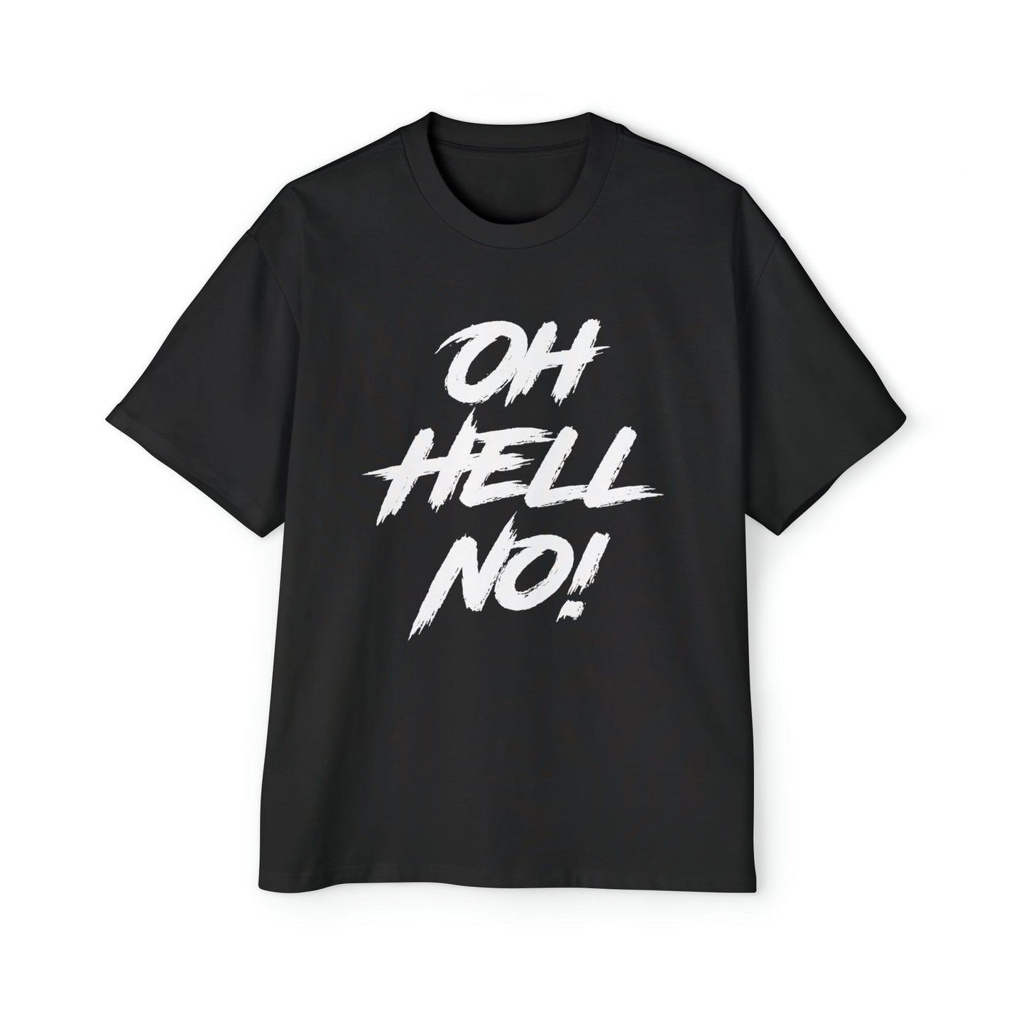 Oh Hell No Oversized Tee Graphic Tees Australia Graphic T-Shirt Australia -  Cool Graphic T-Shirts Online -  Oh Hell No Oversized Tee | Funny Vintage T-Shirts Australia