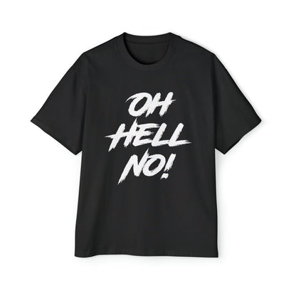 Oh Hell No Oversized Tee Graphic Tees Australia Graphic T-Shirt Australia -  Cool Graphic T-Shirts Online -  Oh Hell No Oversized Tee | Funny Vintage T-Shirts Australia