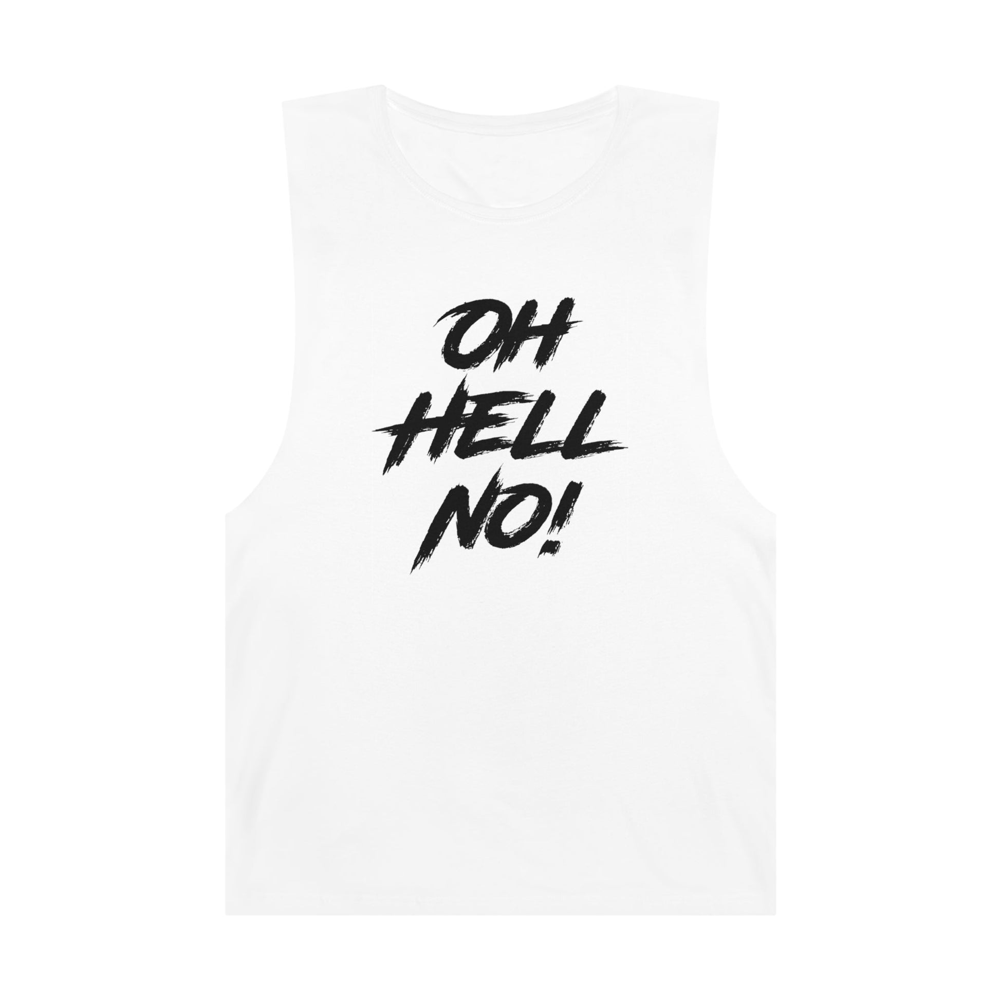 Oh Hell No Tank Top Graphic Tees Australia Graphic T-Shirt Australia -  Cool Graphic T-Shirts Online -  Oh Hell No Tank Top | Cool Tank Tops & Singlets Australia