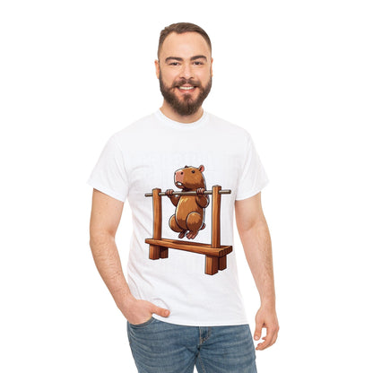 Ok I Pull Up Capybara Graphic Tee Graphic Tees Australia Graphic T-Shirt Australia -  Cool Graphic T-Shirts Online -  Ok I Pull Up Capybara T-Shirt | Funny Graphic Tees Australia