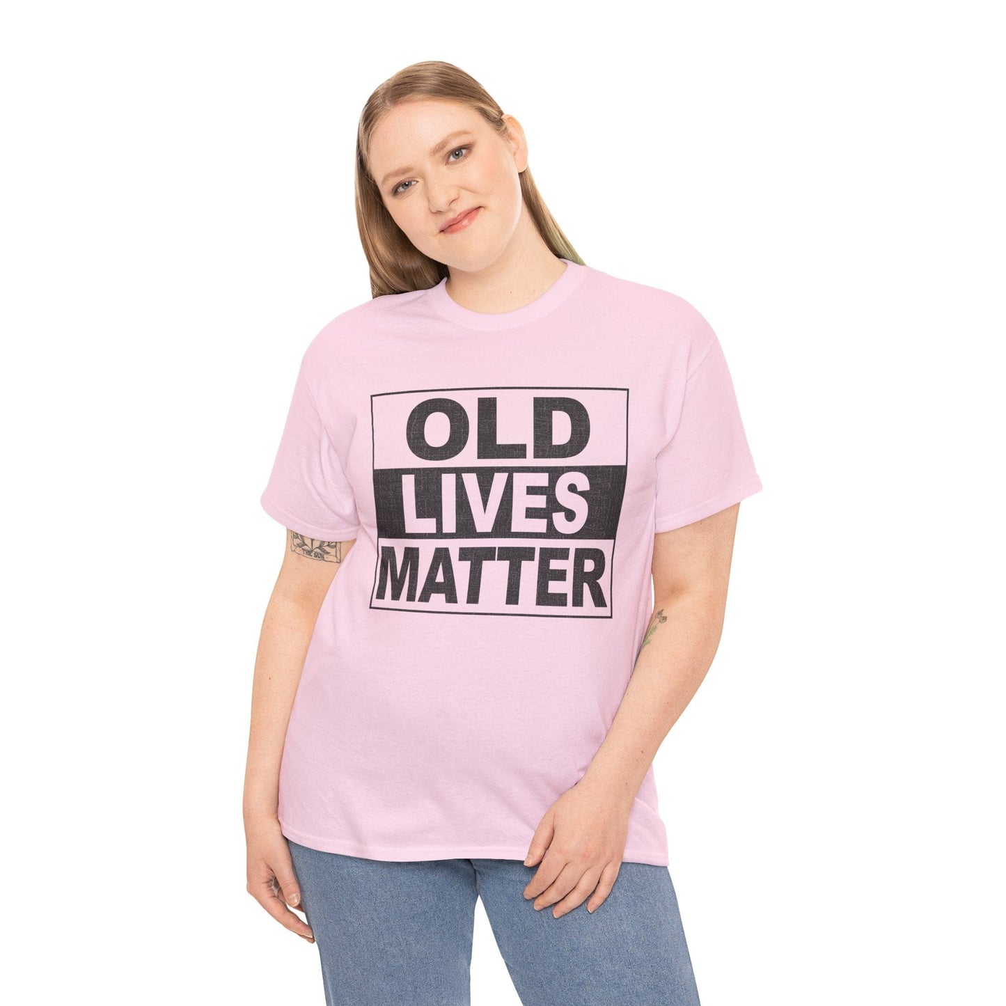 Old Lives Matter Graphic Tee Graphic Tees Australia Graphic T-Shirt Australia -  Cool Graphic T-Shirts Online -  Old Lives Matter T-Shirt | Cool Graphic Tees Australia