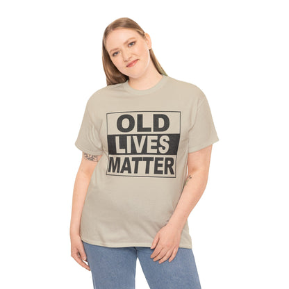 Old Lives Matter Graphic Tee Graphic Tees Australia Graphic T-Shirt Australia -  Cool Graphic T-Shirts Online -  Old Lives Matter T-Shirt | Cool Graphic Tees Australia