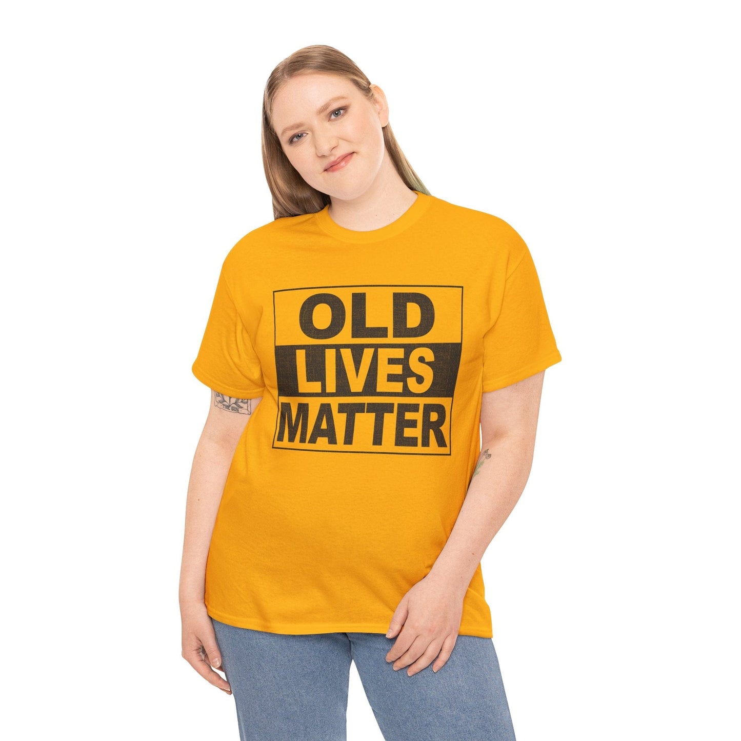 Old Lives Matter Graphic Tee Graphic Tees Australia Graphic T-Shirt Australia -  Cool Graphic T-Shirts Online -  Old Lives Matter T-Shirt | Cool Graphic Tees Australia