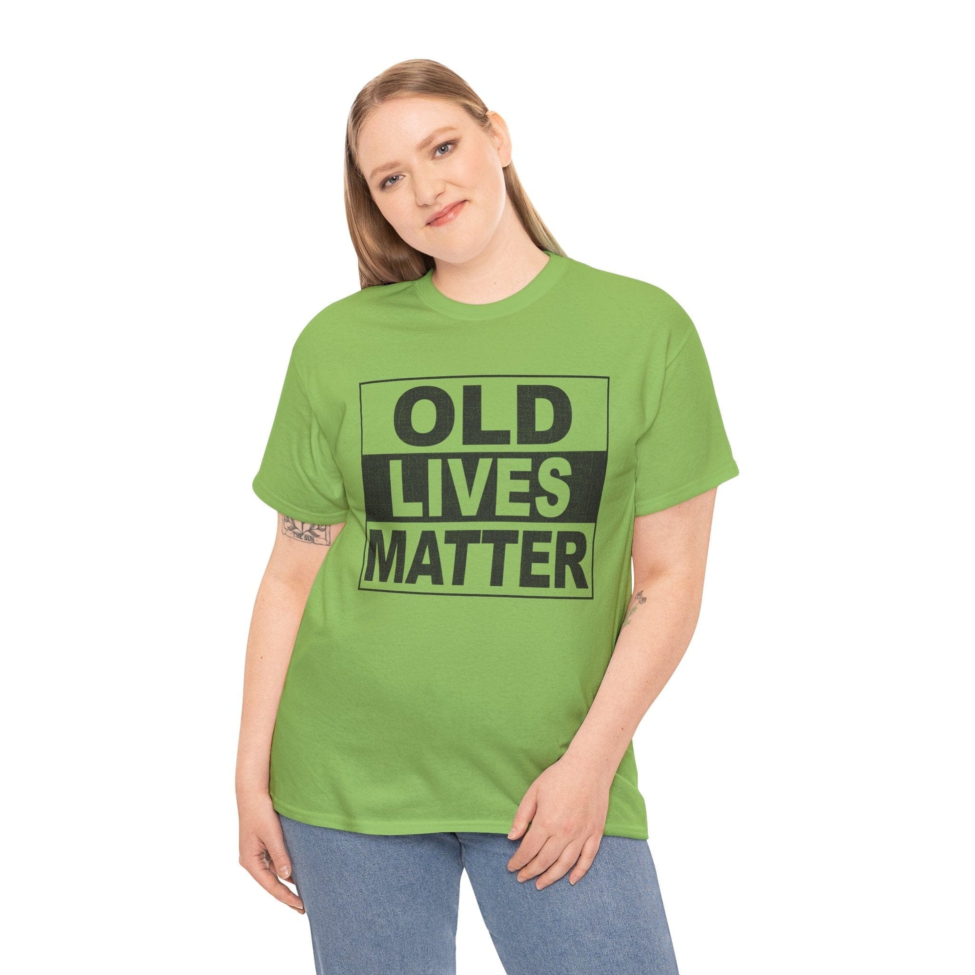 Old Lives Matter Graphic Tee Graphic Tees Australia Graphic T-Shirt Australia -  Cool Graphic T-Shirts Online -  Old Lives Matter T-Shirt | Cool Graphic Tees Australia