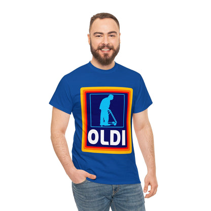 Oldi Aldi Graphic Tee Graphic Tees Australia Graphic T-Shirt Australia -  Cool Graphic T-Shirts Online -  Oldi Aldi Graphic Tee | Funny Graphic T-Shirts Australia