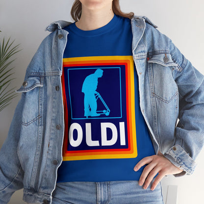 Oldi Aldi Graphic Tee Graphic Tees Australia Graphic T-Shirt Australia -  Cool Graphic T-Shirts Online -  Oldi Aldi Graphic Tee | Funny Graphic T-Shirts Australia