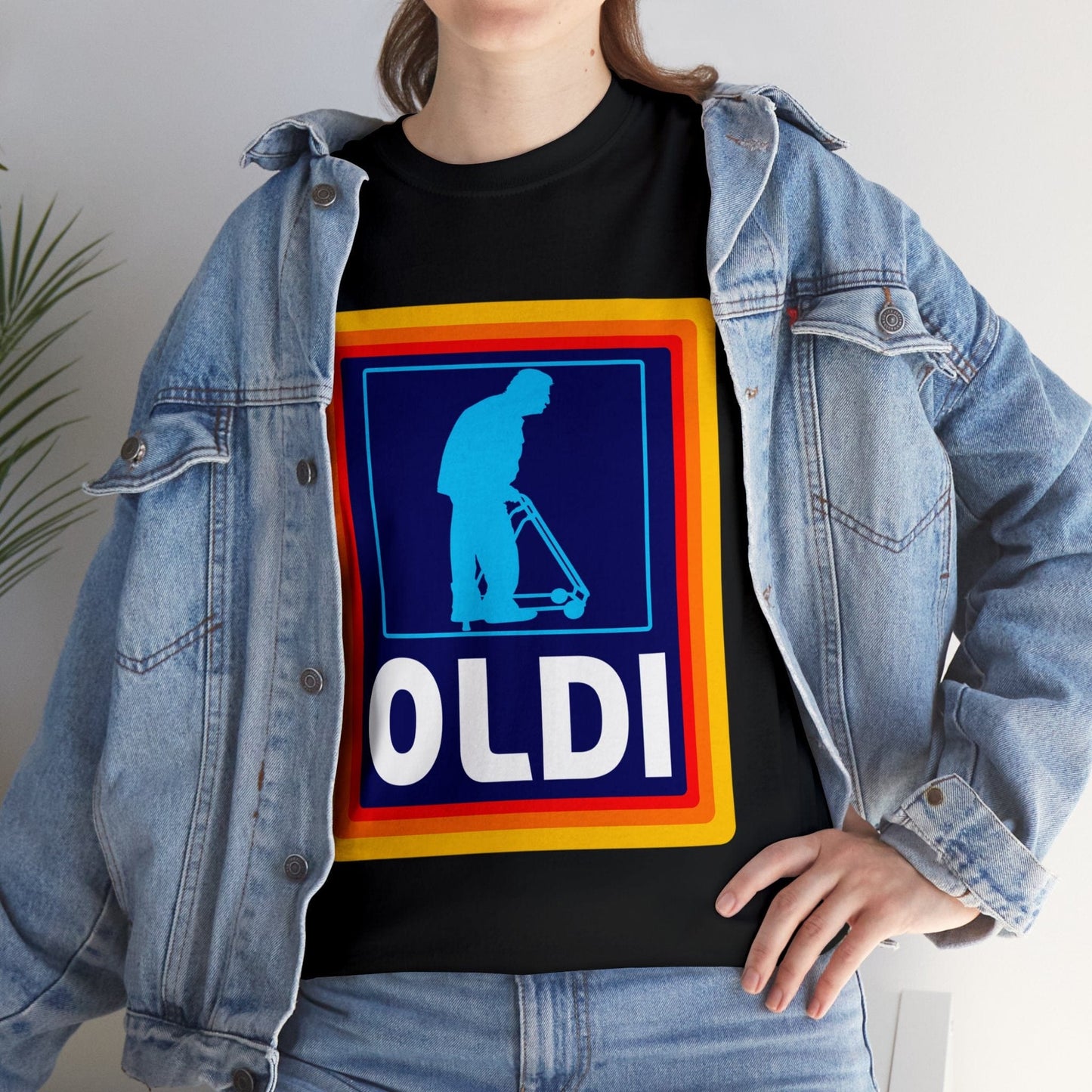 Oldi Aldi Graphic Tee Graphic Tees Australia Graphic T-Shirt Australia -  Cool Graphic T-Shirts Online -  Oldi Aldi Graphic Tee | Funny Graphic T-Shirts Australia