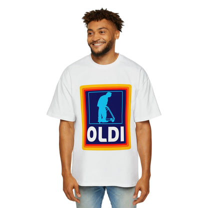 Oldi Aldi Oversized Tee Graphic Tees Australia Graphic T-Shirt Australia -  Cool Graphic T-Shirts Online - 