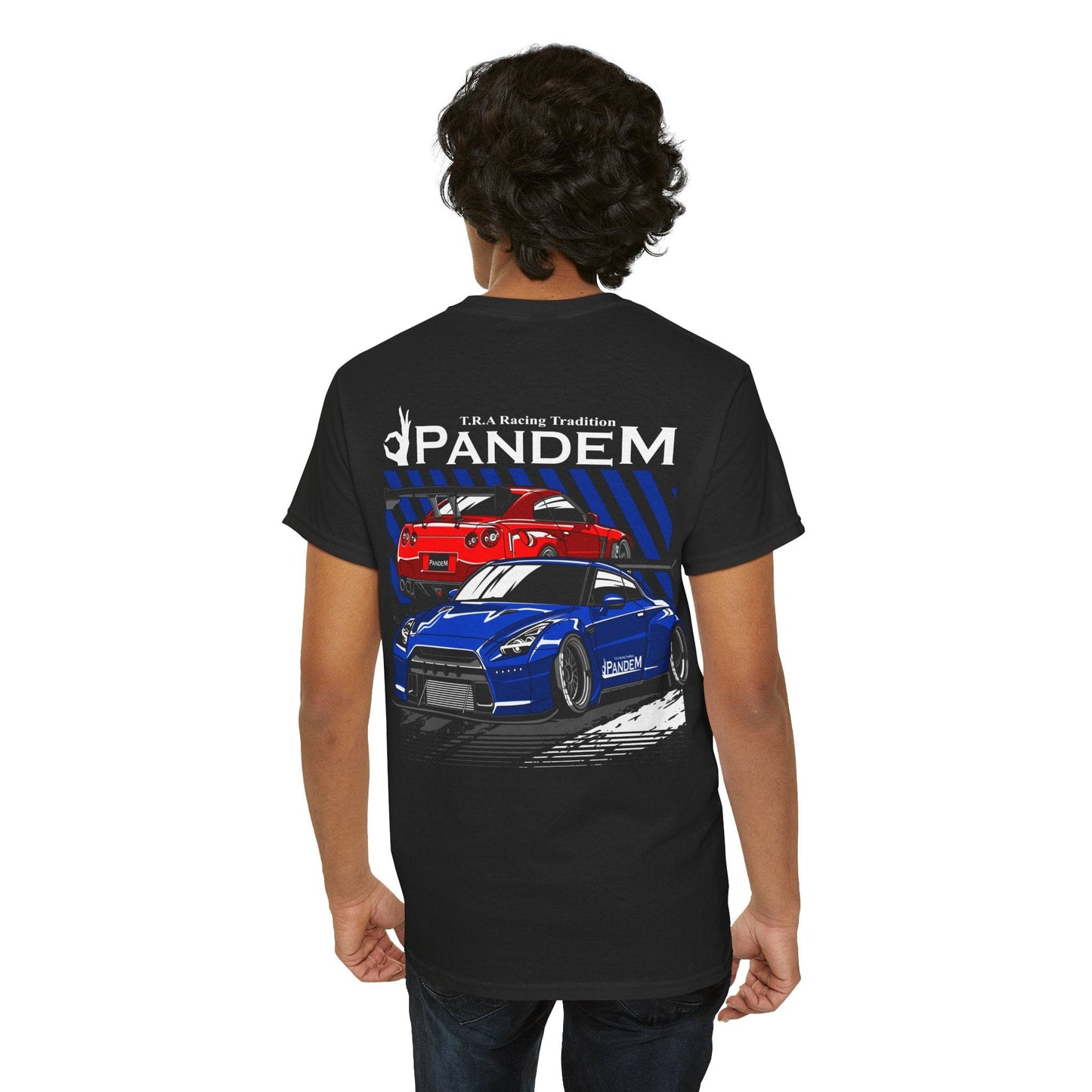 Pandem Nissan GTR 35 TShirt Printify Graphic T-Shirt Australia -  Cool Graphic T-Shirts Online - 