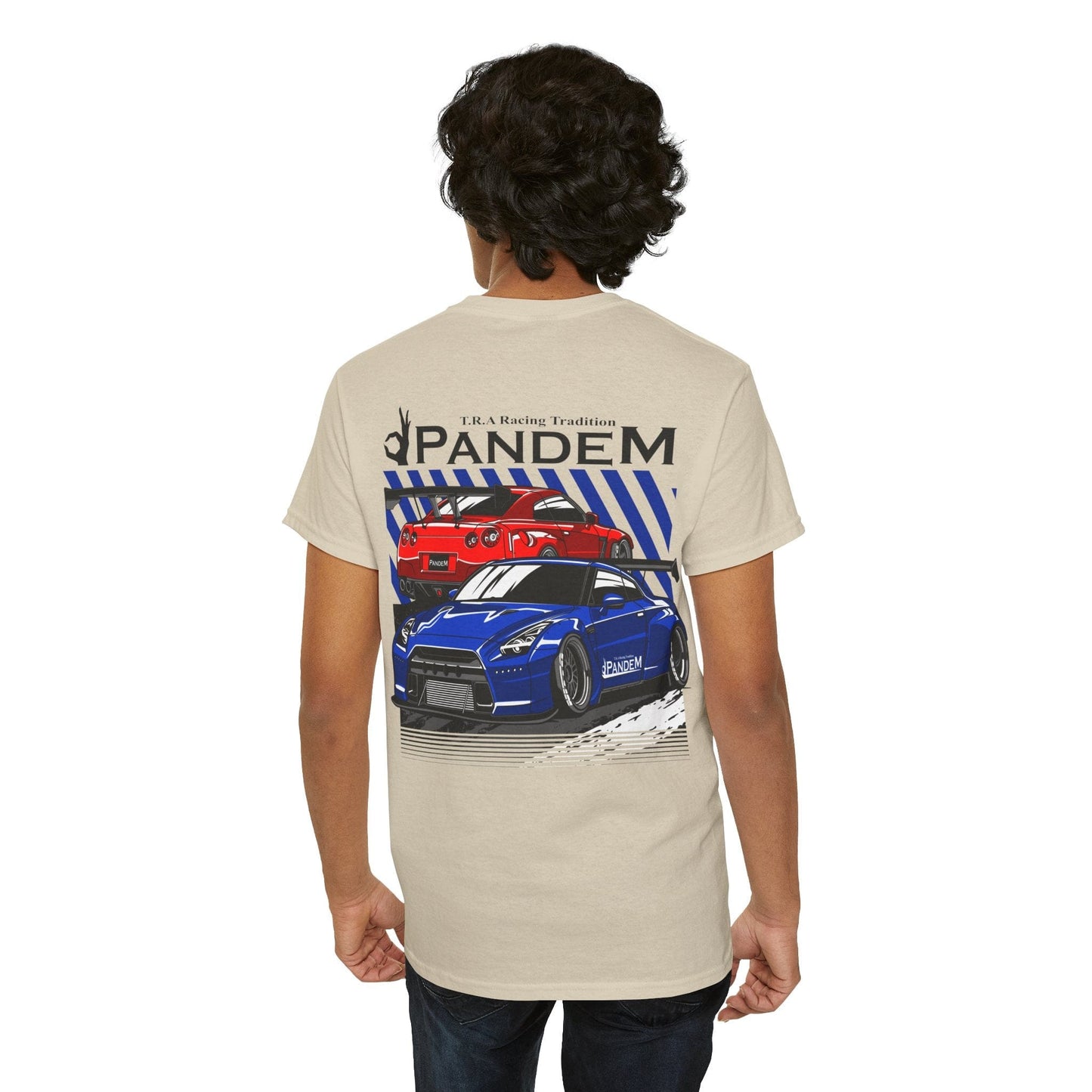 Pandem Nissan GTR 35 TShirt Printify Graphic T-Shirt Australia -  Cool Graphic T-Shirts Online - 