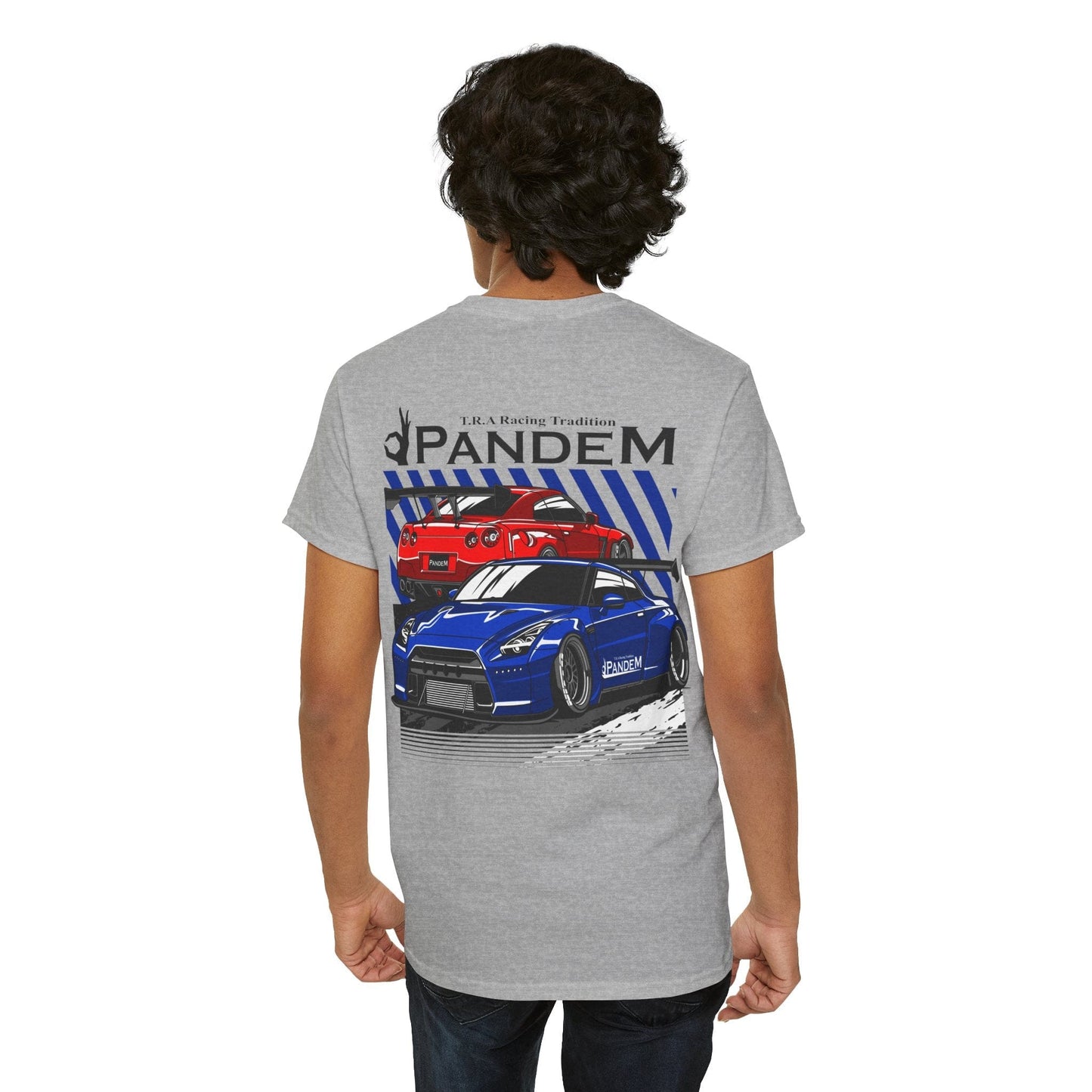 Pandem Nissan GTR 35 TShirt Printify Graphic T-Shirt Australia -  Cool Graphic T-Shirts Online - 