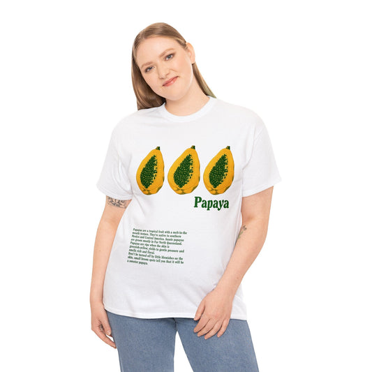 Papaya Graphic Tee Graphic Tees Australia Graphic T-Shirt Australia -  Cool Graphic T-Shirts Online -  Papaya T-Shirt | Trendy At The Moment T-Shirt