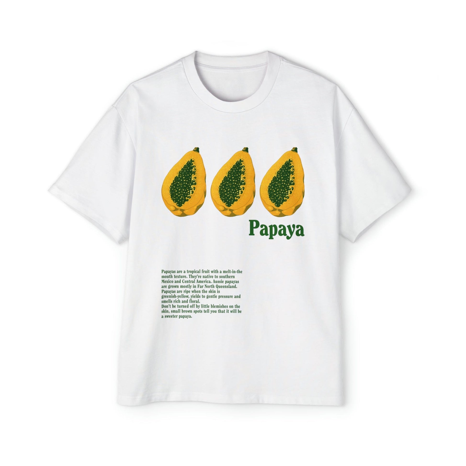 Papaya Oversized Tee Graphic Tees Australia Graphic T-Shirt Australia -  Cool Graphic T-Shirts Online -  Papaya Oversized Tee | Retro & Vintage T-Shirt Australia