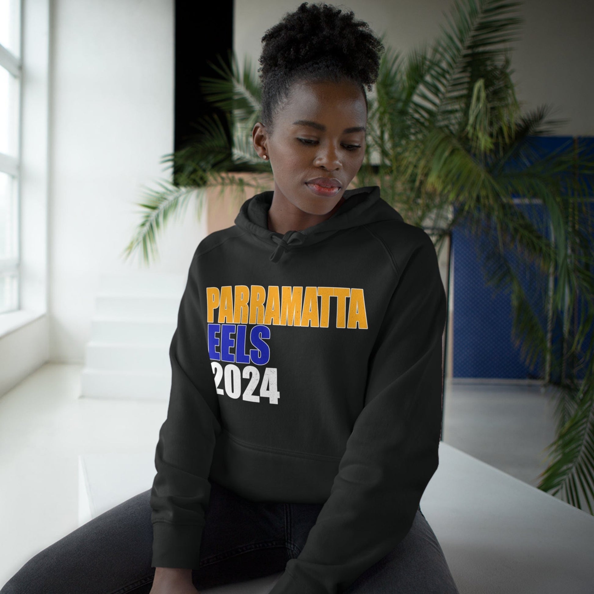 Parramatta Eels 2024 Hoodie Graphic Tees Australia Graphic T-Shirt Australia -  Cool Graphic T-Shirts Online -  Parramatta Eels 2024 Hoodie | NRL Hoodies Australia