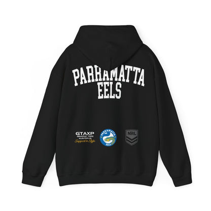 Parramatta Eels NRL Hoodie Printify Graphic T-Shirt Australia -  Cool Graphic T-Shirts Online - 