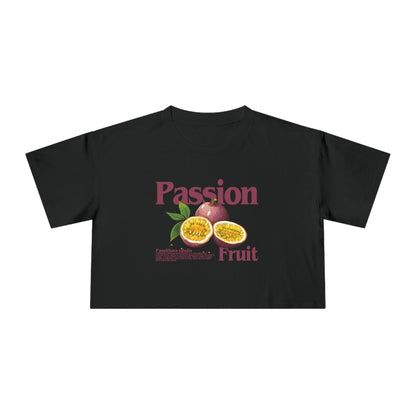 Passionfruit Crop Tee Graphic Tees Australia Graphic T-Shirt Australia -  Cool Graphic T-Shirts Online -  Passionfruit Crop Tee | Womens Graphic Crop T-Shirt Australia