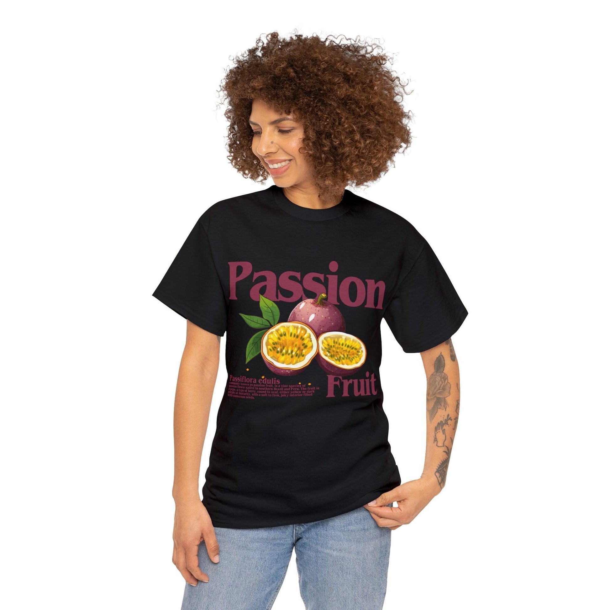 Passionfruit Graphic Tee Graphic Tees Australia Graphic T-Shirt Australia -  Cool Graphic T-Shirts Online -  Passionfruit T-Shirt | Cool Graphic T-Shirts Online Australia