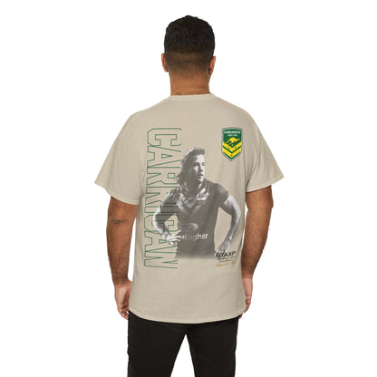 Pat Carrigan Kangaroos Graphic Tee Graphic Tees Australia Sand / S Graphic T-Shirt Australia -  Cool Graphic T-Shirts Online -  Pat Carrigan Kangaroos T-Shirt | Kangaroos Supporters Gear