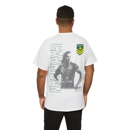 Pat Carrigan Kangaroos Graphic Tee Graphic Tees Australia White / S Graphic T-Shirt Australia -  Cool Graphic T-Shirts Online -  Pat Carrigan Kangaroos T-Shirt | Kangaroos Supporters Gear