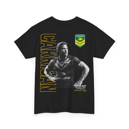 Pat Carrigan Kangaroos Graphic Tee Graphic Tees Australia Graphic T-Shirt Australia -  Cool Graphic T-Shirts Online -  Pat Carrigan Kangaroos T-Shirt | Kangaroos Supporters Gear