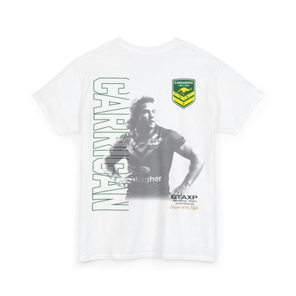 Pat Carrigan Kangaroos Graphic Tee Graphic Tees Australia Graphic T-Shirt Australia -  Cool Graphic T-Shirts Online -  Pat Carrigan Kangaroos T-Shirt | Kangaroos Supporters Gear